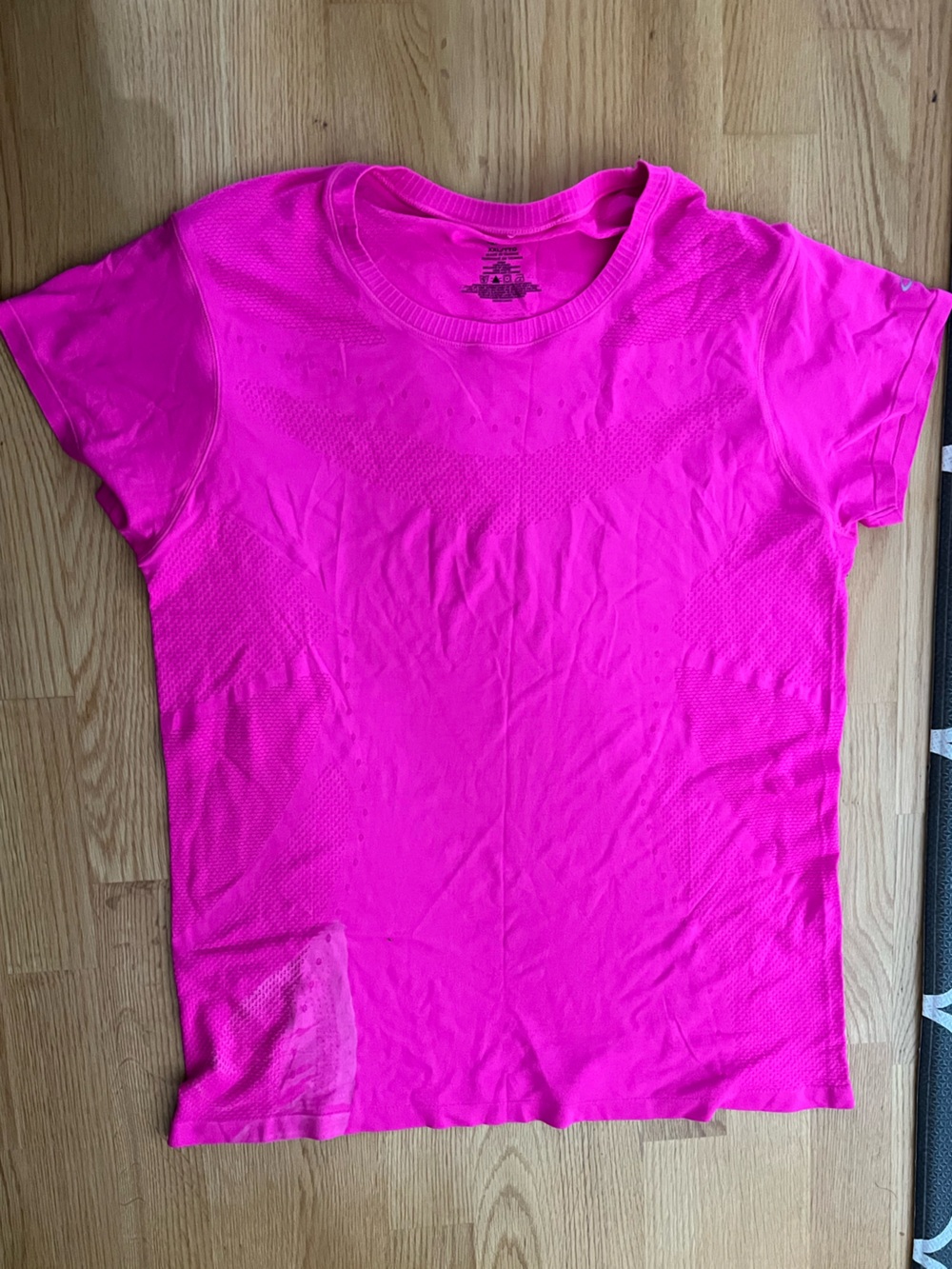Champion Women's Hot Pink Short Sleeve Performance Tee